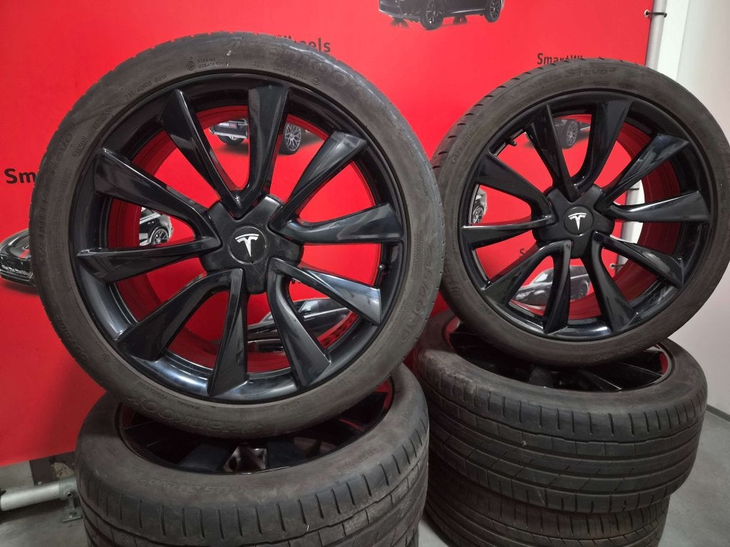 19 inch ORIGINEEL TESLA MODEL 3 MODEL Y VELGEN EN BANDEN, Auto-onderdelen, Banden en Velgen, Banden en Velgen, Niet ingevuld, Ophalen of Verzenden