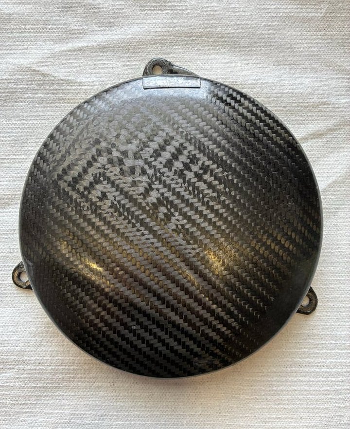 Yamaha YZF 250 (2019-2023) | CMT carbon clutch protection, Gebruikt, Info@cmtcompositi.com, CMT S.R.L., Via Roma 7, 12062 Cherasco (CN) Italië