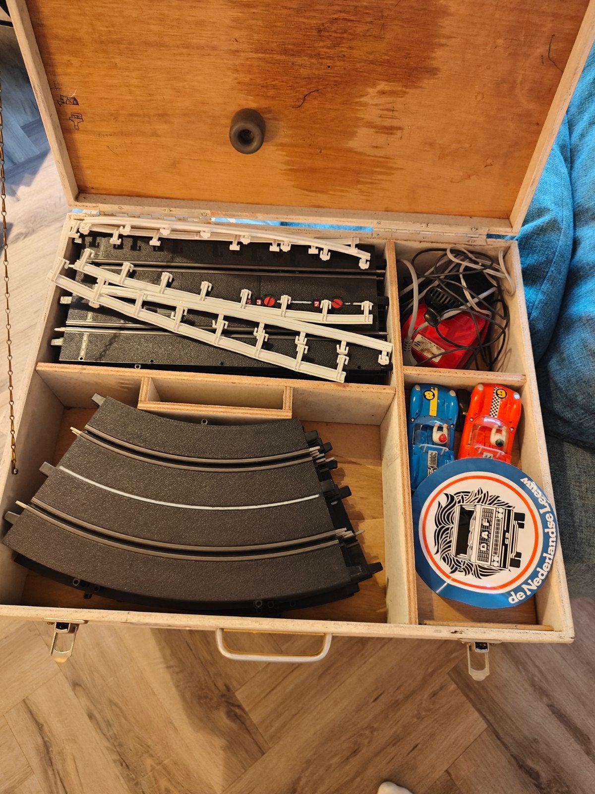 Fleischmann Auto Rallye Racebaan Set - Vintage, Ophalen, Fleischmann, Zelf te bouwen, Elektrisch