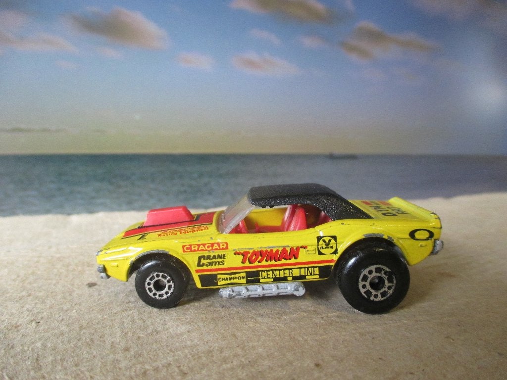 1:63 Dodge Challenger Hot Rod Toyman 1-63 Lesney Matchbox MB, Ophalen of Verzenden, Gebruikt, Auto