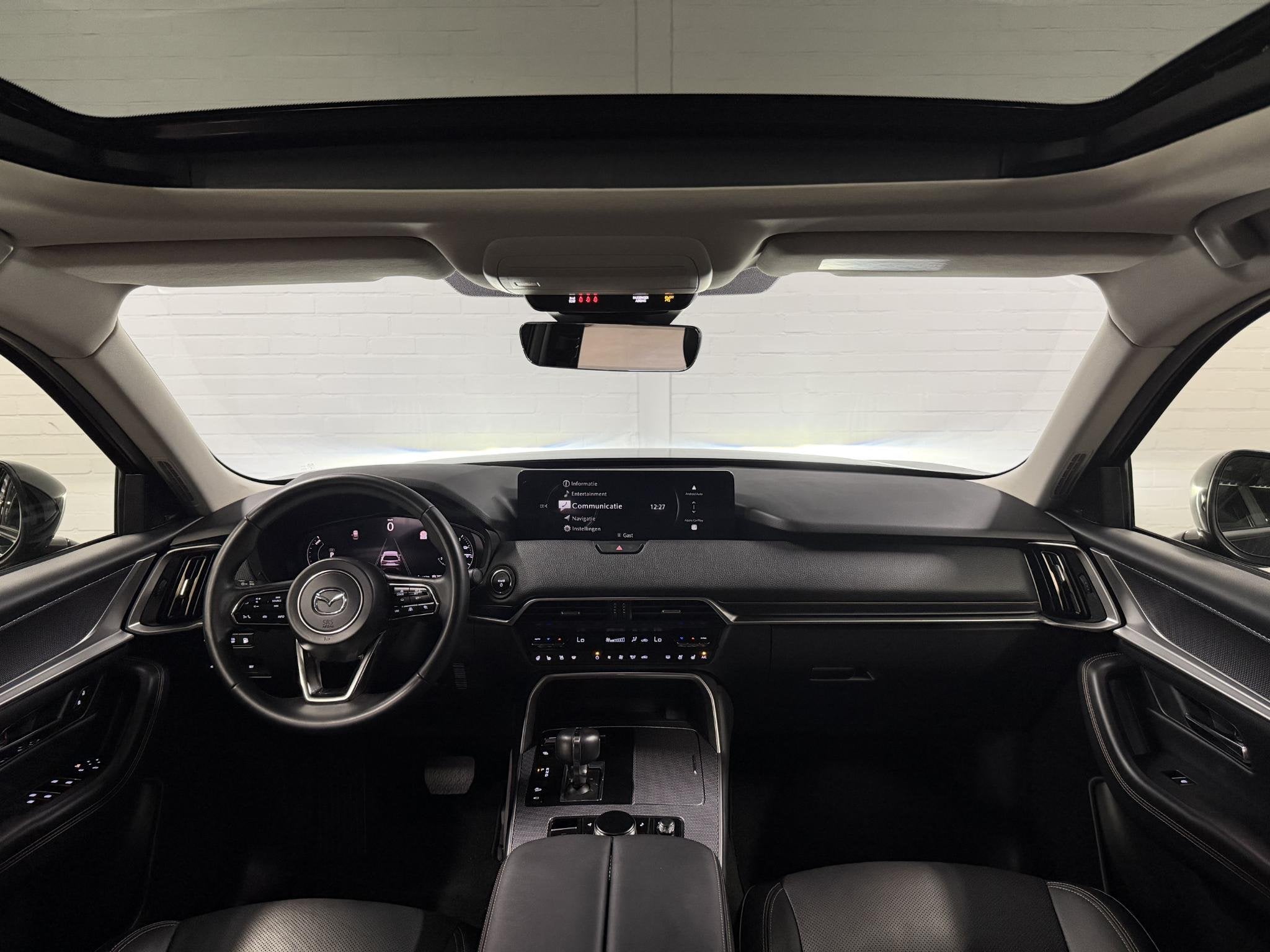 Mazda CX-60 2.5 e-SkyActiv PHEV Homura Open dak | Adapt. cru, Auto's, Automaat, 12 maanden, Gebruikt, 4 cilinders