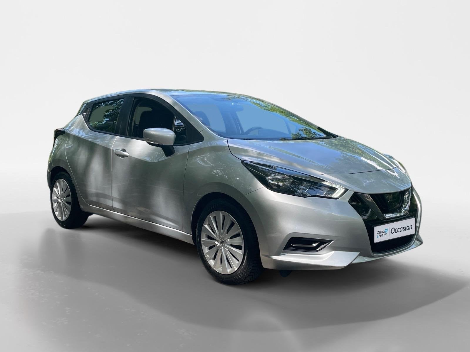 Nissan Micra Acenta | TELEFOON | NAVI | AIRCO | ELECKTRISCHE, Auto's, Nissan, Voorwielaandrijving, 12 maanden, Stof, Gebruikt
