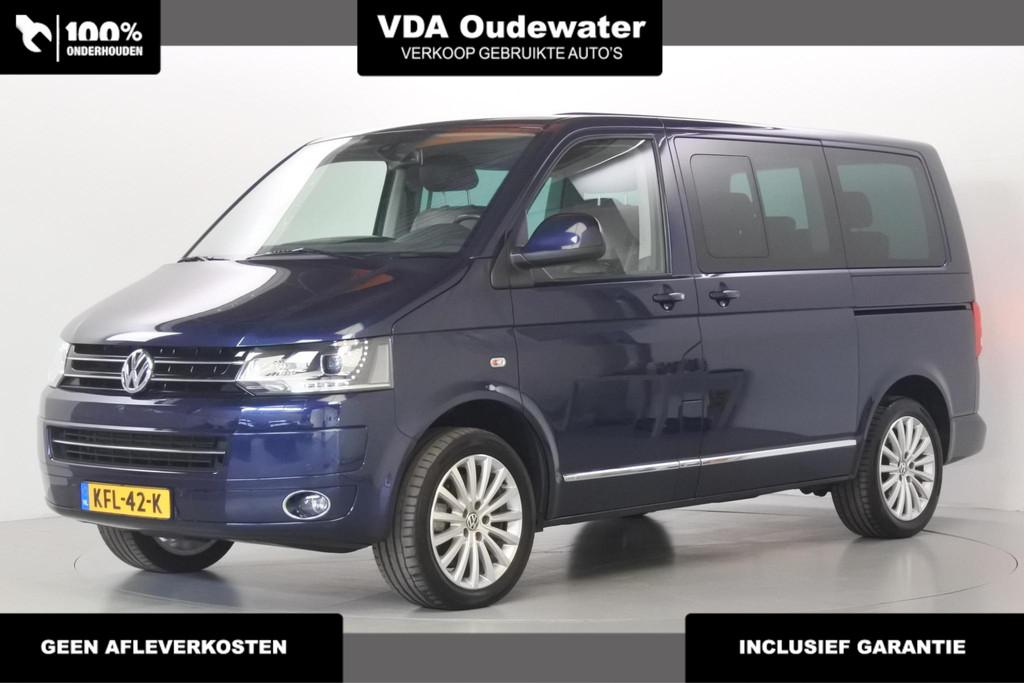 Volkswagen Transporter Multivan 2.0 TSi Highline 7zit Xenon, Euro 5, Gebruikt, 1984 cc, Blauw
