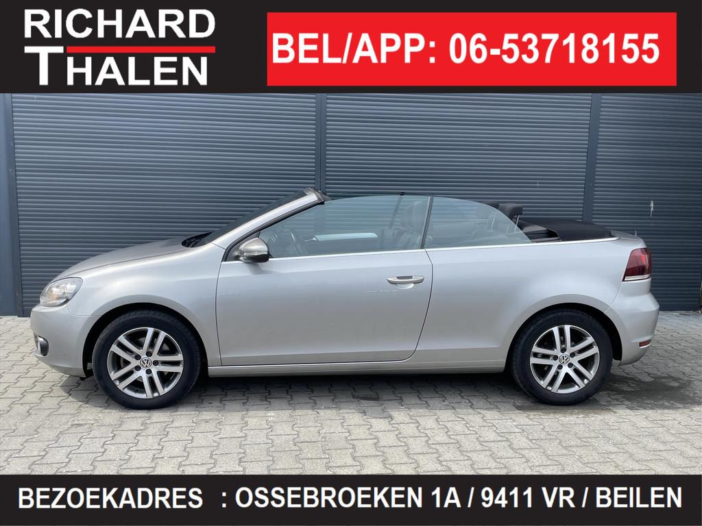 Volkswagen Golf Cabrio 1.2 TSI 105PK, Euro 5, Stof, Zwart, 4 cilinders