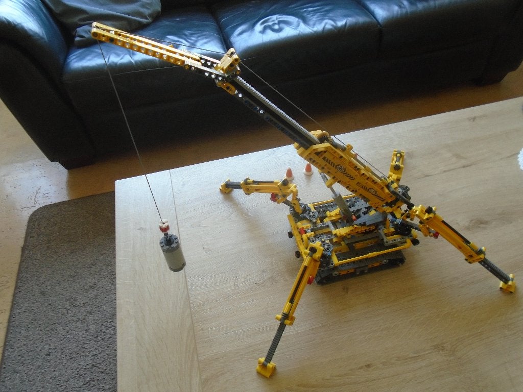 Lego Technic crawler crane 42097 ( gedemonteerd ), Compleet, Lego, Ophalen of Verzenden, Zo goed als nieuw