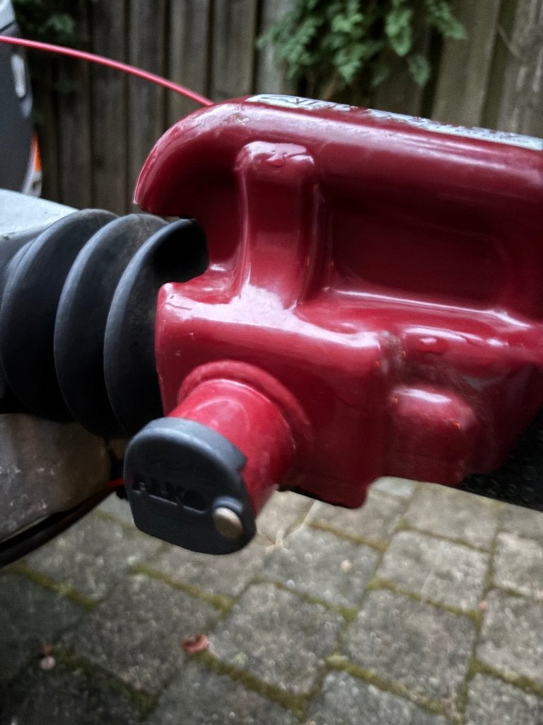 AL-KO Safety koppeling/disselslot incl. 2 sleutels!!, Caravans en Kamperen, Ophalen, Gebruikt
