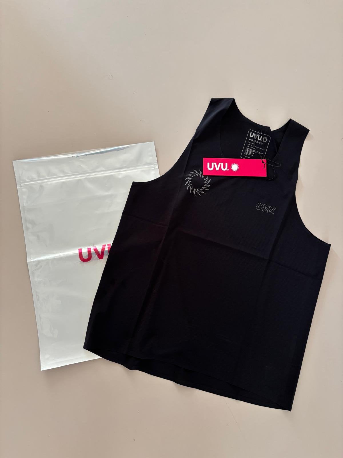 UVU Running Vest - NIEUW, Kleding | Heren, Sportkleding, Maat 48/50 (M), Zwart, Nieuw, Ophalen of Verzenden