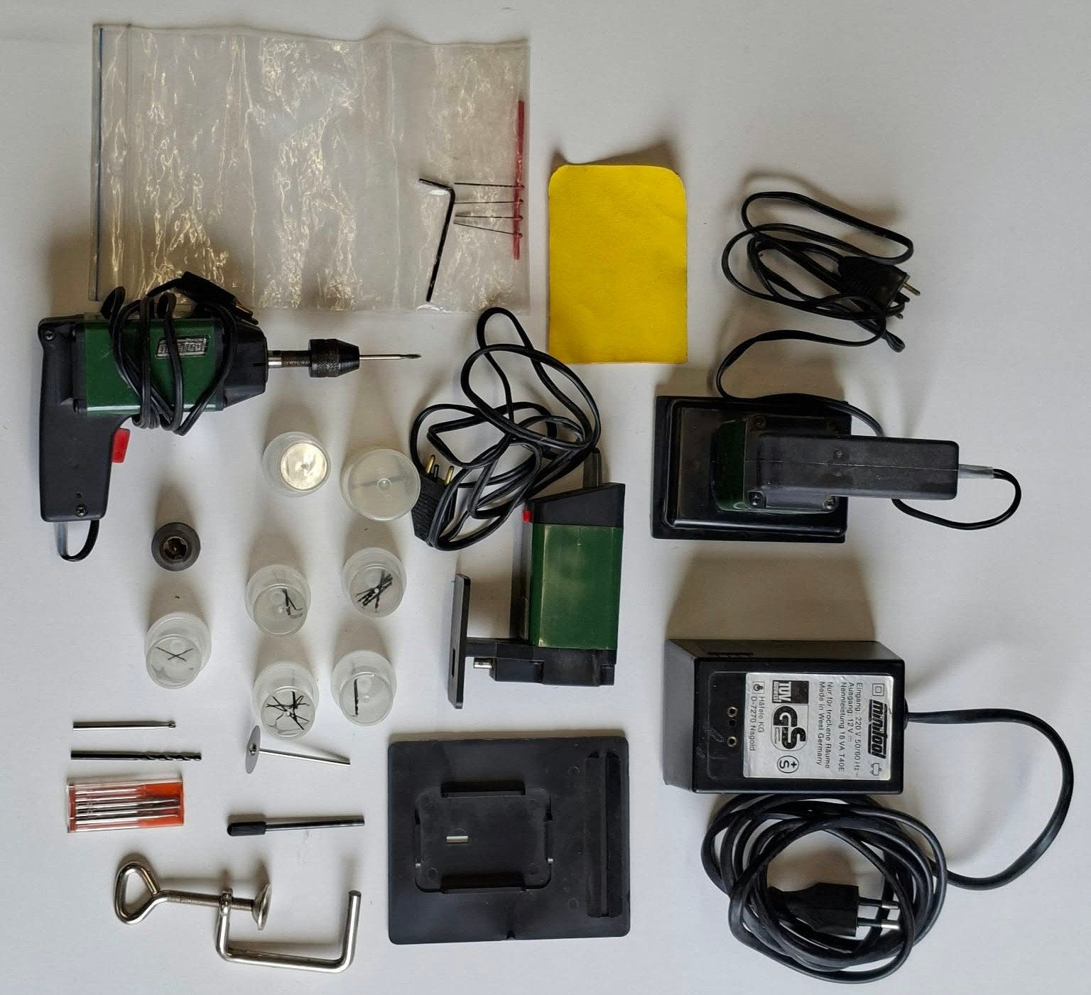 Minitool Boormachine Set - Precisiegereedschap, Boormachine, Gebruikt, Variabele snelheid, Ophalen of Verzenden