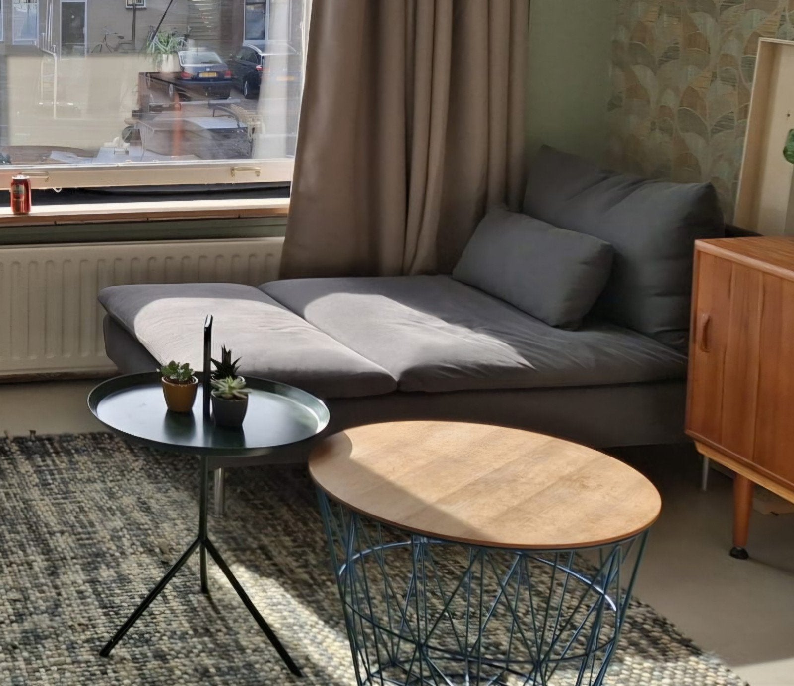 Fridtuna donkergrijze hoes voor Söderhamn chaise longue, Gebruikt, Eenpersoons, Ophalen of Verzenden, Minder dan 150 cm