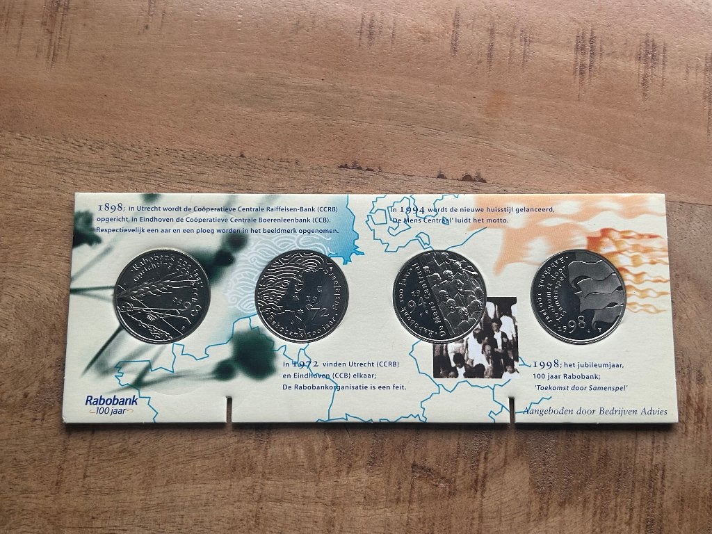 100 jaar vorstinnen munten set, Ophalen of Verzenden, Koningin Beatrix