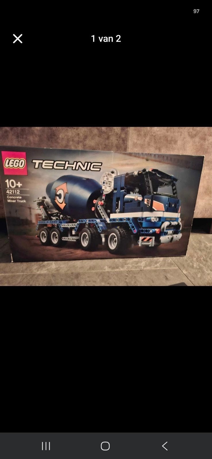 LEGO Technic Betonmixer 42112 - Zo goed als nieuw, Ophalen, Zo goed als nieuw, Overige merken