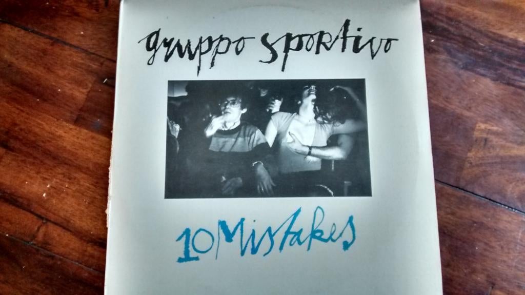LP - Gruppo Sportivo - 10 mistakes, Ophalen of Verzenden, 1980 - 1989, Zo goed als nieuw, 12 inch
