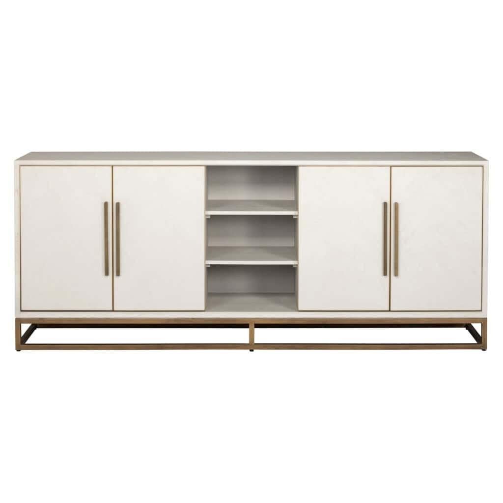 Dressoir white bone richmond interiors, Huis en Inrichting, Kasten | Dressoirs, Ophalen of Verzenden, Zo goed als nieuw, 25 tot 50 cm