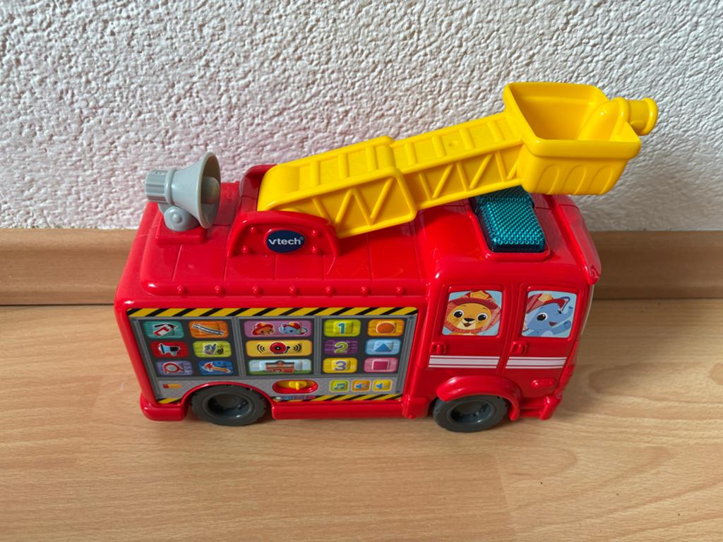 VTech Brandweerauto - Interactief Speelgoed voor Peuters, Ophalen of Verzenden, Zo goed als nieuw, 2 tot 4 jaar