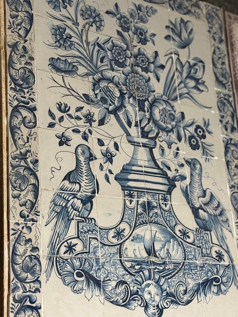 Antiek Tegeltableau Sietse Gatses Makkum anno 1790, Ophalen