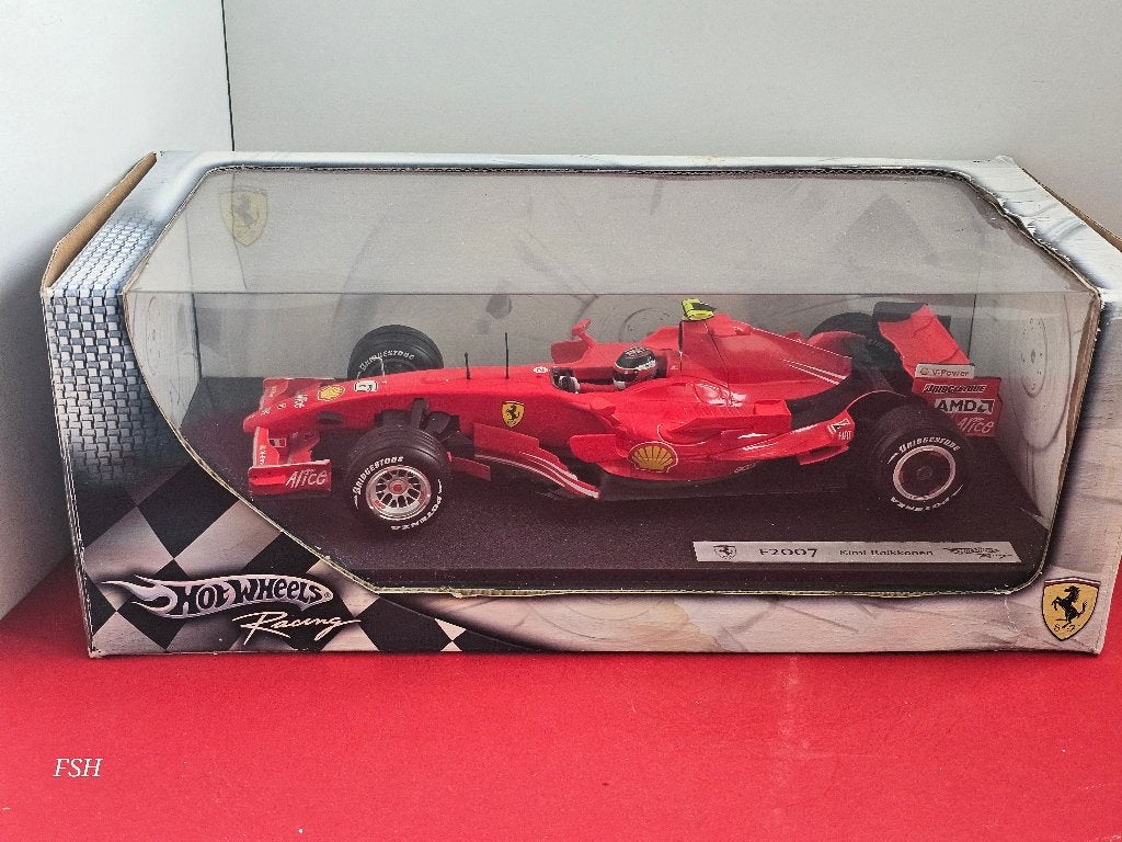 Ferrari F2007, Kimi Raikkonen # 6, 2007. HW Racing., Ophalen of Verzenden, Zo goed als nieuw, Auto, Hot Wheels