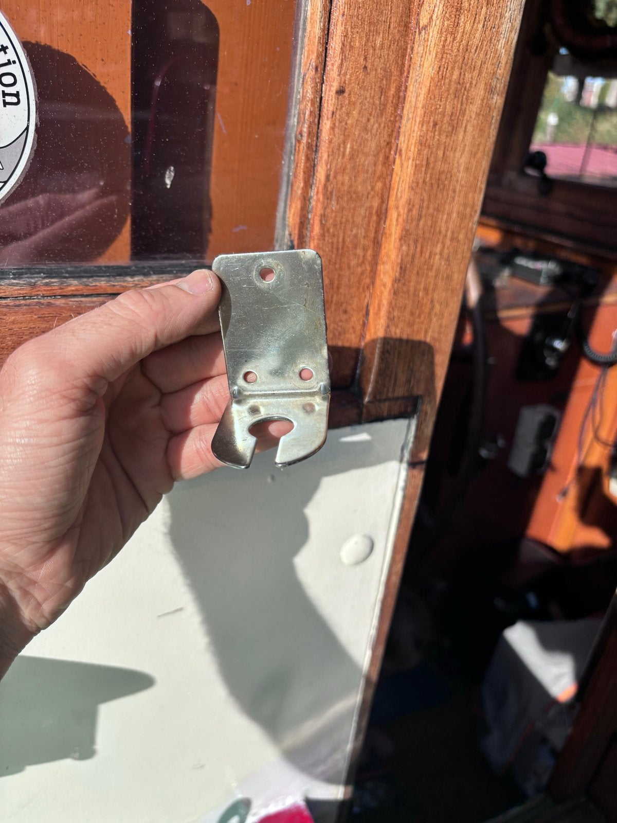 RVS VHF antenne beugels, Ophalen of Verzenden, Gebruikt, Overige typen