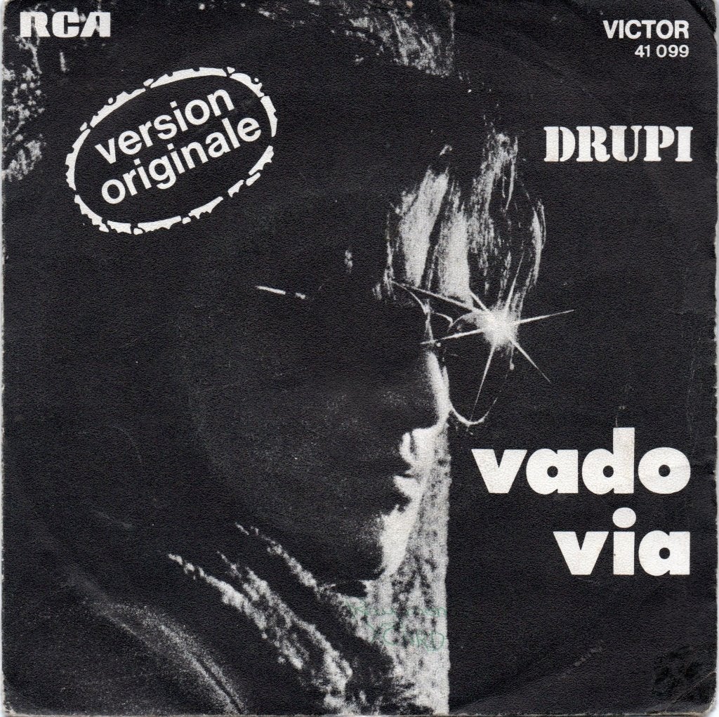 Drupi - Vado Via, Gebruikt, 7 inch, Ophalen of Verzenden, Pop