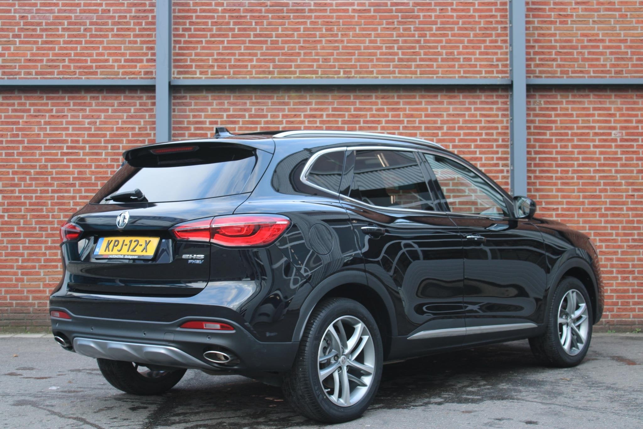 MG EHS 1.5 TGDI Luxury | Panorama dak | Cruise Control adap., Auto's, Gebruikt, 258 pk, Zwart, Bedrijf
