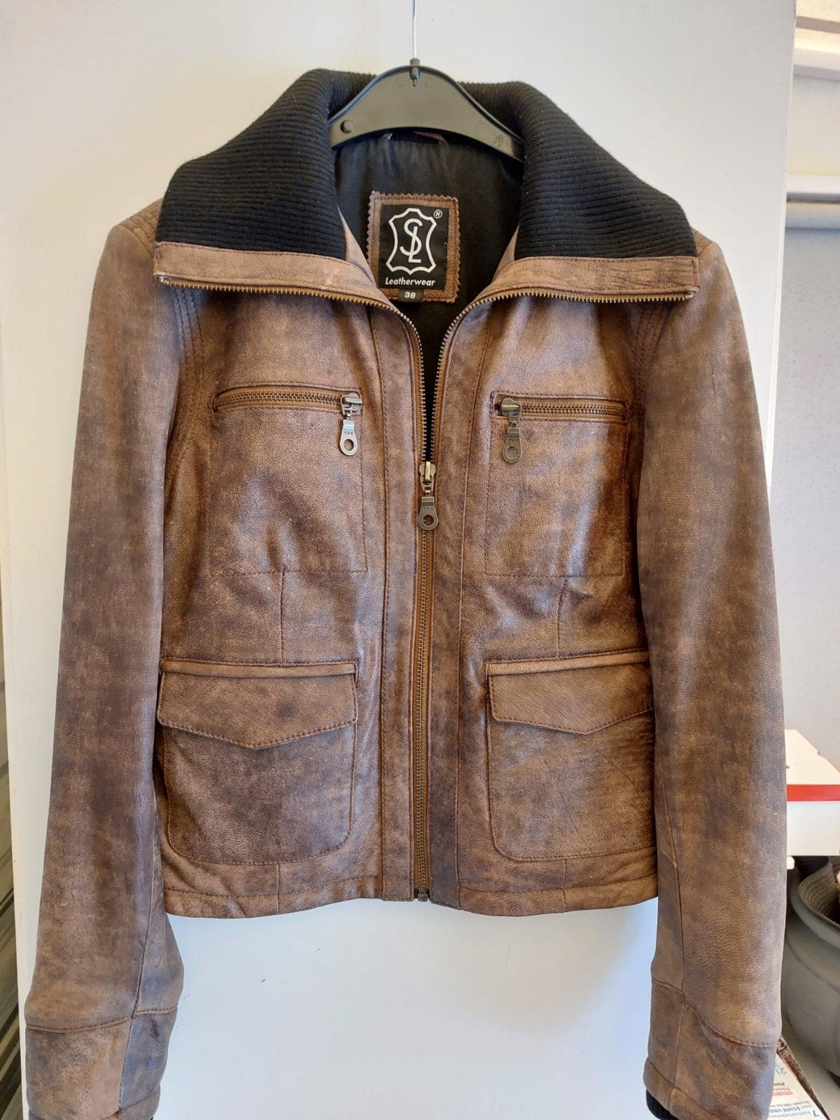 Dames jas, Ophalen of Verzenden, Zo goed als nieuw, Maat 38/40 (M), Zwart