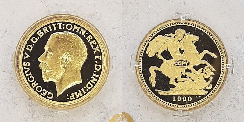 Naslag Sovereign 1920, Postzegels en Munten, Verzenden, Overige materialen