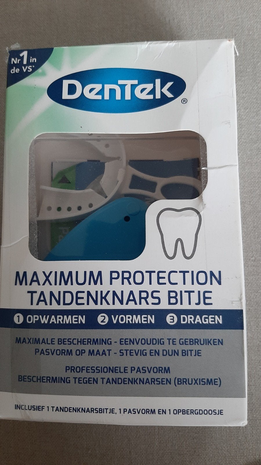 Dentek Maximum Protection Tandenknarsbitje, Ophalen, Nieuw, Overige typen