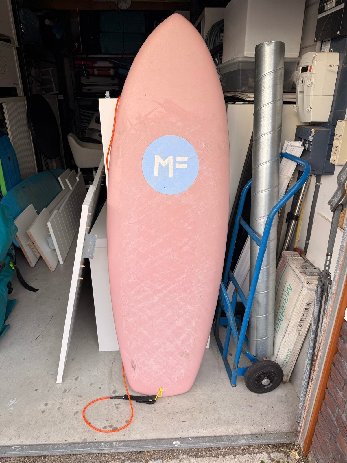 Mick Fanning Little Marley Softboard - Roze, Watersport en Boten, Ophalen of Verzenden, Zo goed als nieuw, Funboard