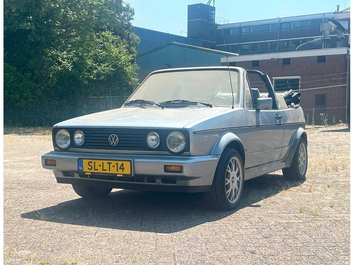 Volkswagen Golf Cabriolet 1.6 GLS QUARTETT 1988 | SL-LT-14, Gebruikt, Cabriolet, Bedrijf, Handgeschakeld