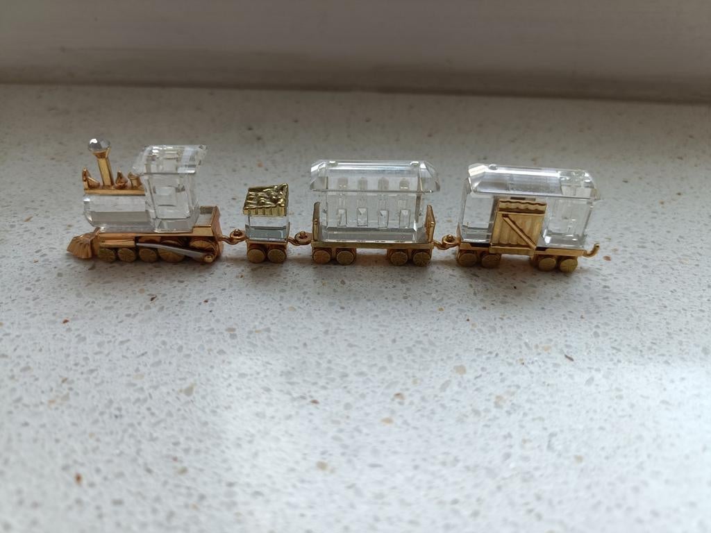 Swarovski mini trein, Verzamelen, Swarovski, Ophalen of Verzenden, Figuurtje