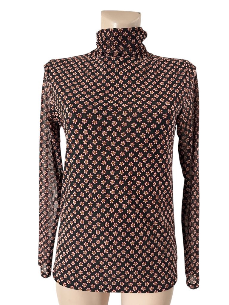 Fabienne Chapot shirt lange mouw M, Maat 38/40 (M), Zwart, Ophalen of Verzenden, Zo goed als nieuw