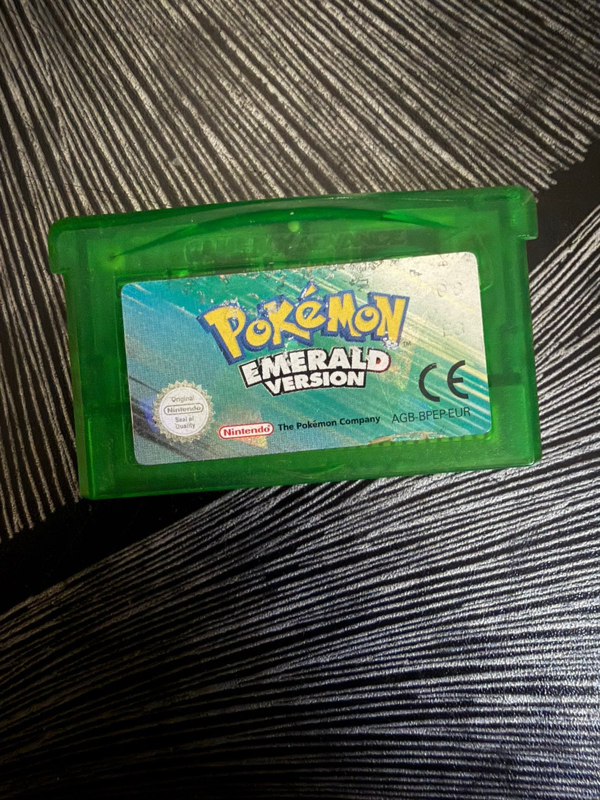 Pokémon Emerald Cartridge Game Boy Advance (GBA), Gebruikt, 1 speler, Ophalen of Verzenden, Role Playing Game (Rpg)