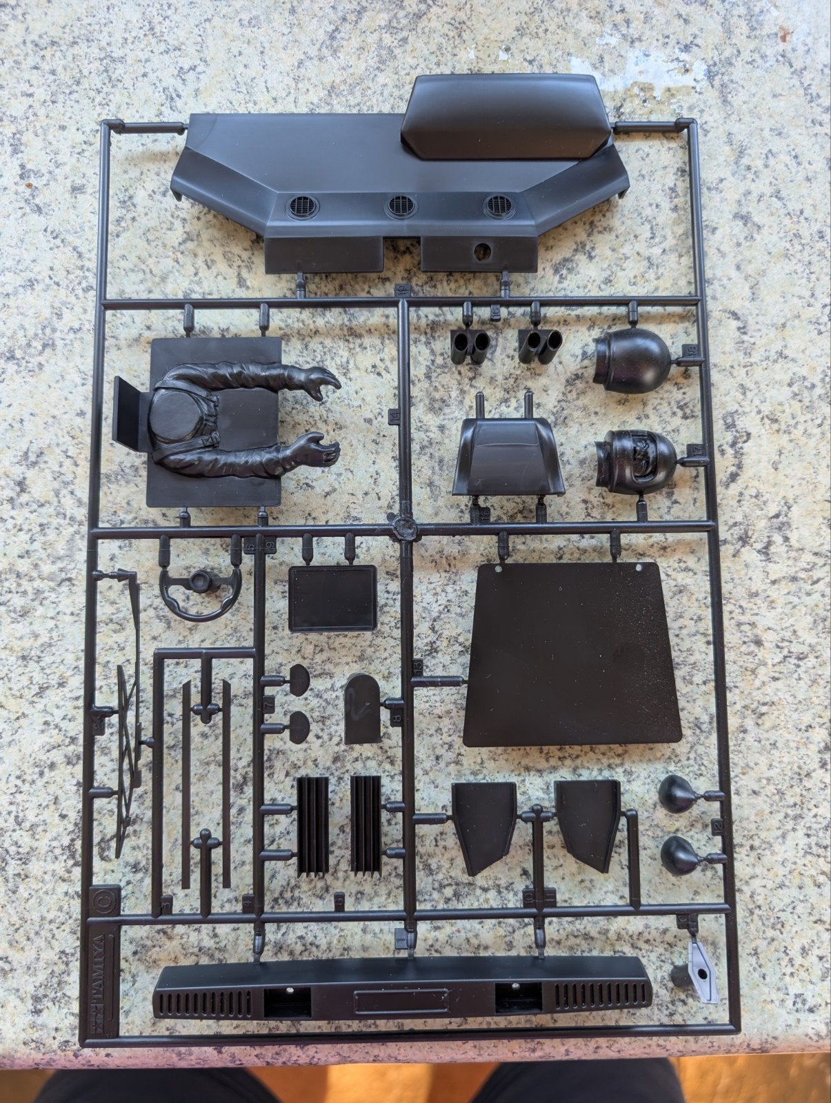 Tamiya Lamborghini Countach C - parts NIEUW, Nieuw, Onderdeel, Overige schalen, Ophalen
