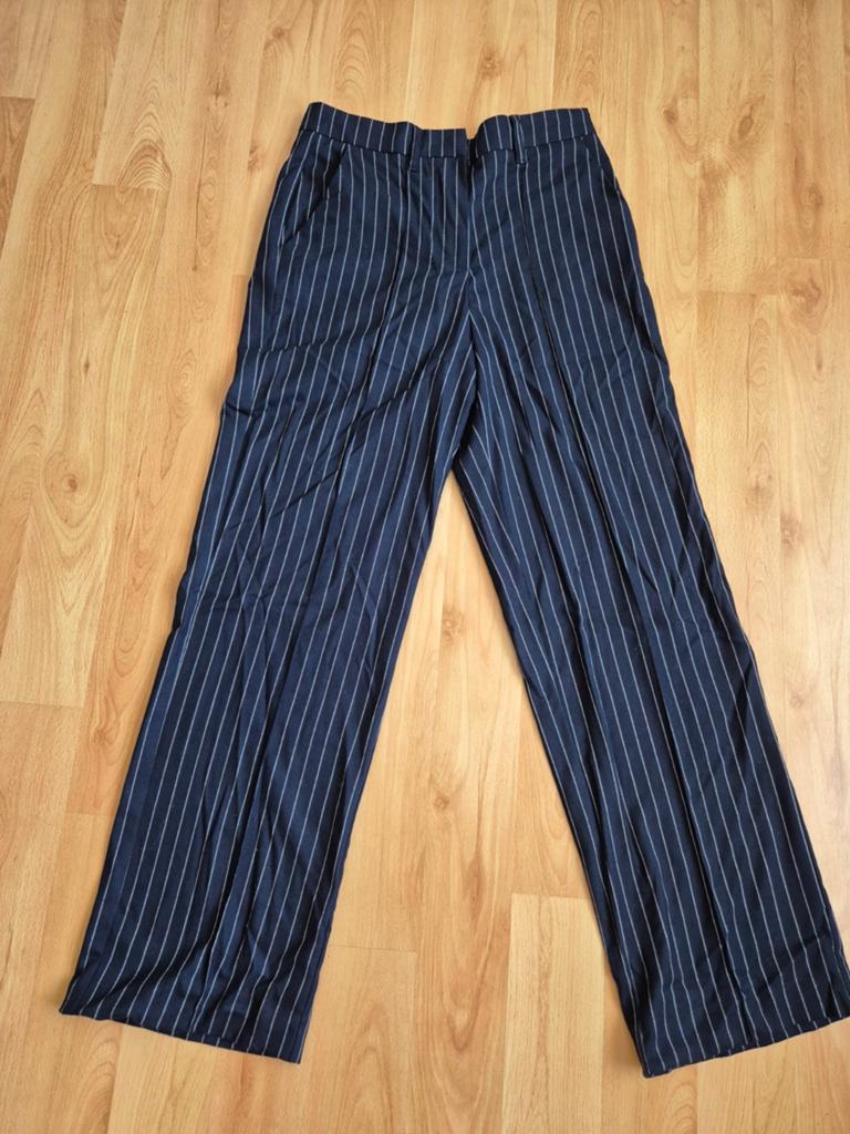 Smith & Soul gestreepte pantalon - Maat S, Zwart, Ophalen of Verzenden, Zo goed als nieuw, Maat 36 (S)