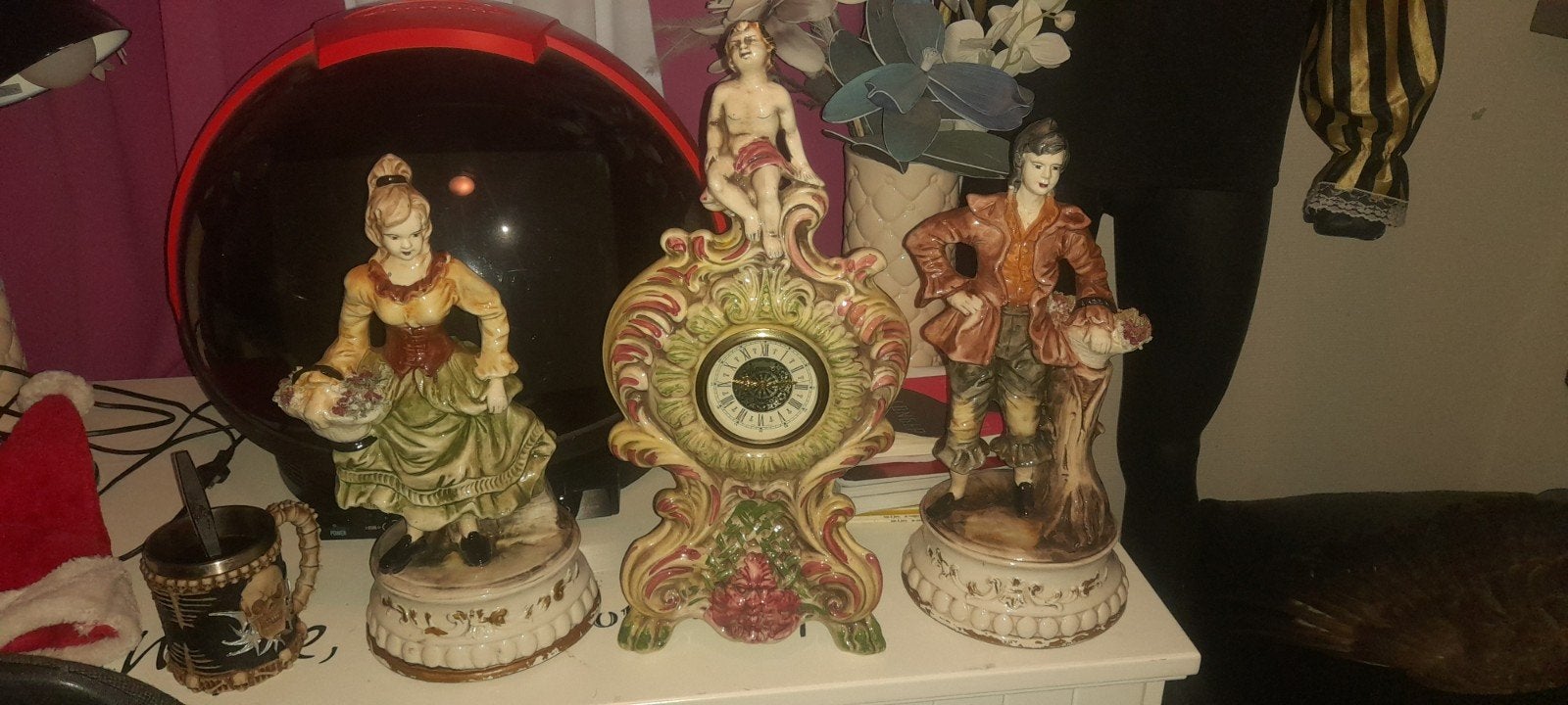 Complete 3-delige vintage Italiaanse klokkenset - Loopt goed, Ophalen of Verzenden