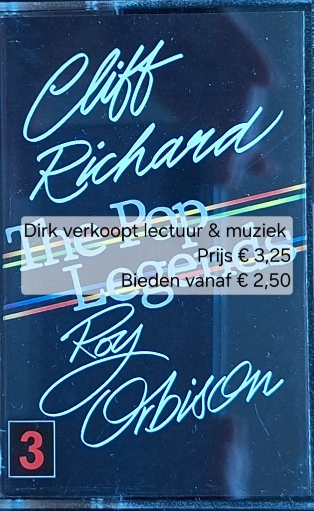 The Pop Legends nr 3; Cliff Richard & Roy Orbison, Cd's en Dvd's, 1 bandje, Ophalen of Verzenden, Zo goed als nieuw, Origineel