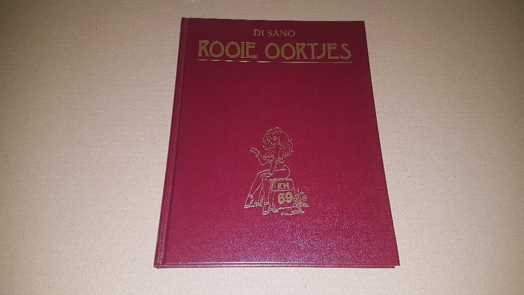 Rooie oortjes - Di Sano - sexy stripboek in nieuwstaat, Eén stripboek, Ophalen of Verzenden, Zo goed als nieuw, Di Sano