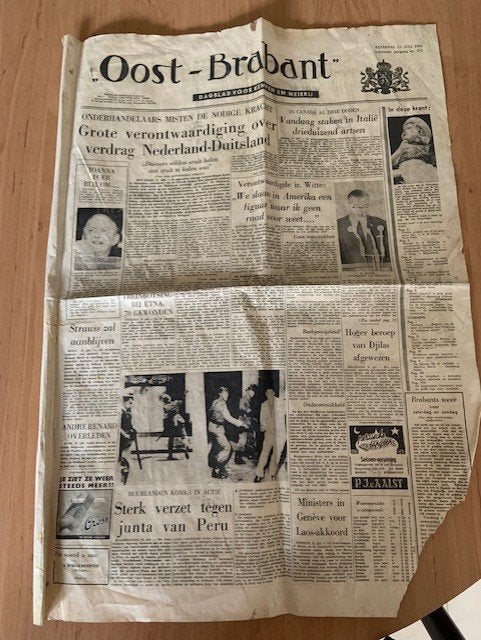 Oost brabant dagblad voor kempen en meierij, Ophalen of Verzenden, 1960 tot 1980, Krant