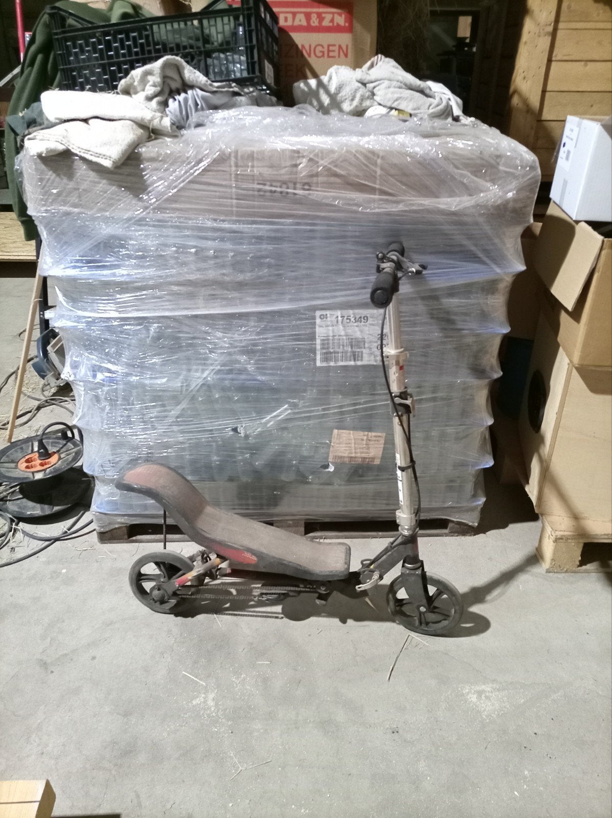 Space Scooter, Fietsen en Brommers, Steps, Ophalen, Gebruikt, Gewone step