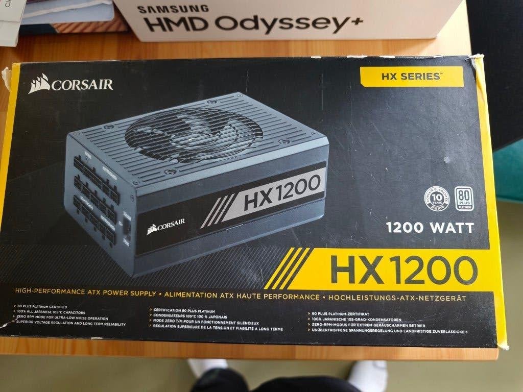 Corsair HX1200 – 1200W 80 PLUS Platinum Voeding (Modular), Ophalen of Verzenden, Gebruikt