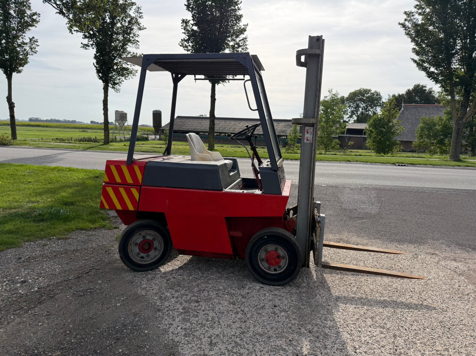 Linde H30D 3 ton diesel heftruck Deutz 912 diesel motor, Ophalen