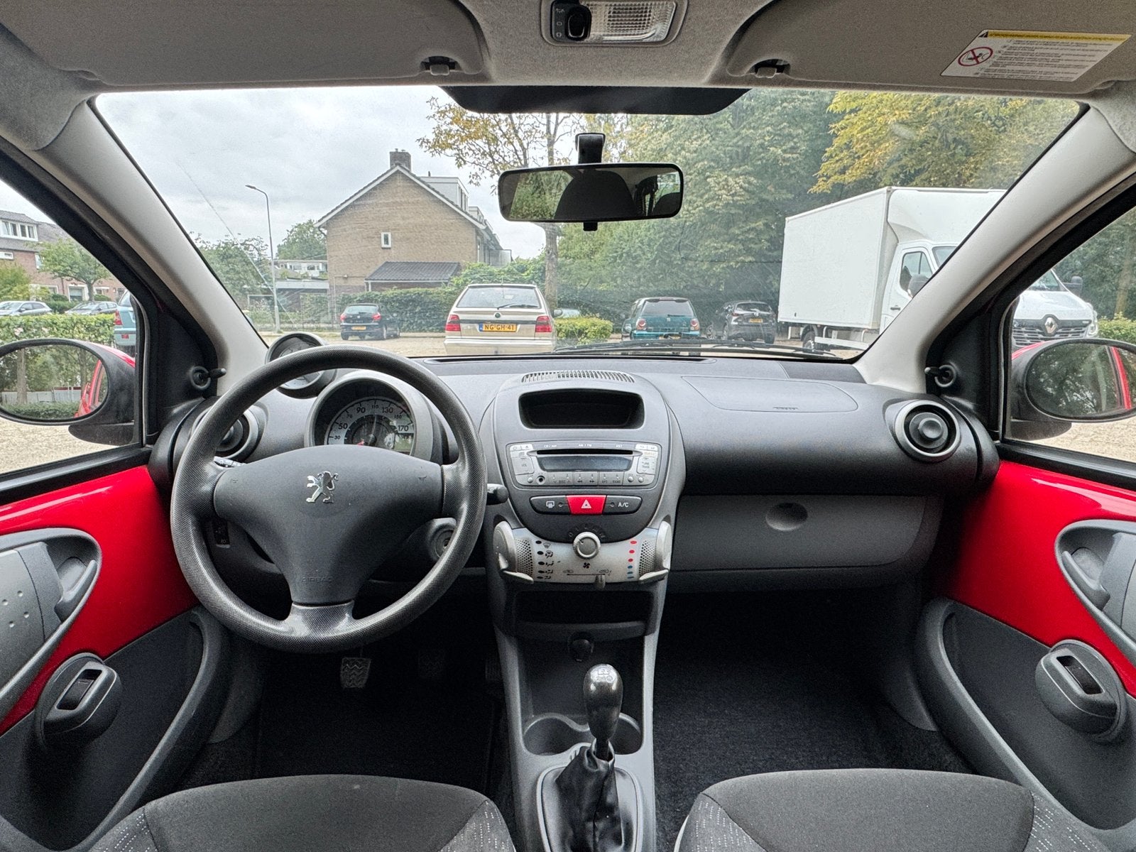 Peugeot 107 |1.0| 2009 | AİRCO | 5-DEURS | E-RAMEN |NAP AUTO, Auto's, Voorwielaandrijving, Euro 5, Airconditioning, 4 stoelen