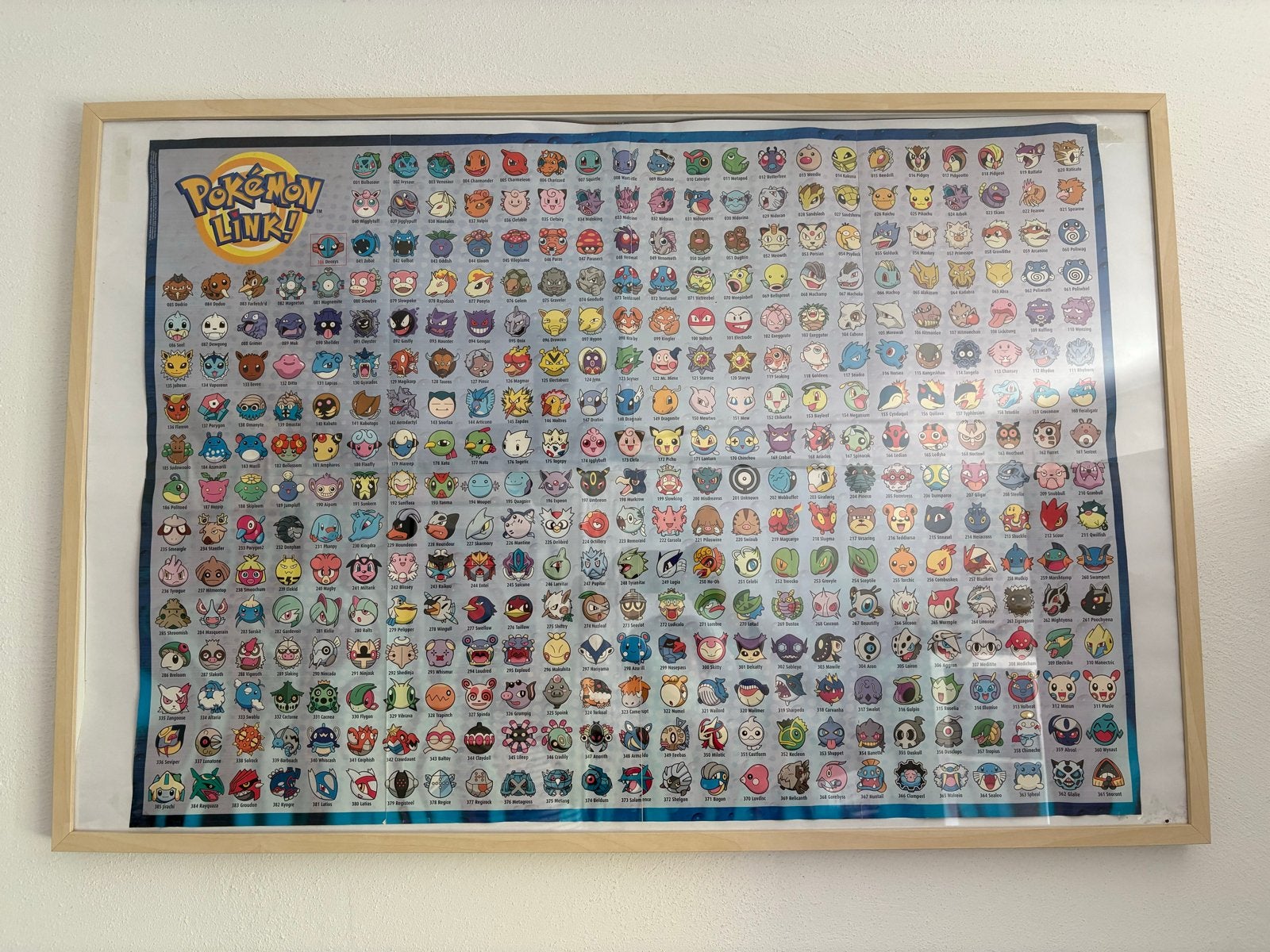 Pokémon Poster - Ingelijst, Ophalen, Gebruikt, Overige typen