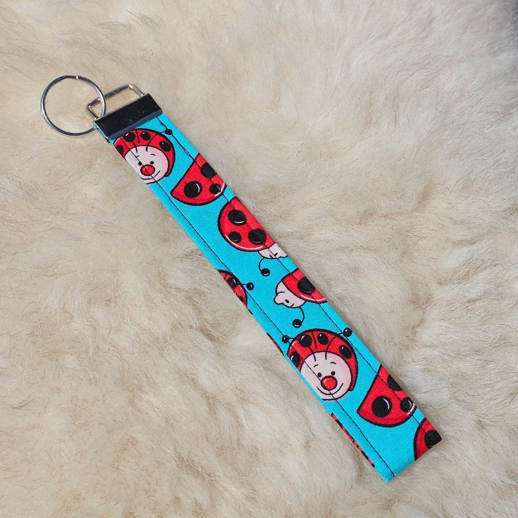 Keyfob sleutelhanger pols sleutelhanger lieveheerstbeestjes, Ophalen of Verzenden, Nieuw