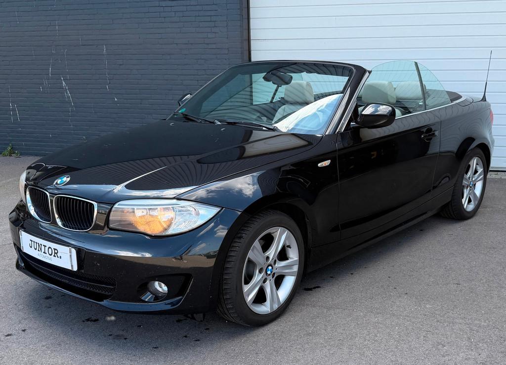 BMW 1-serie Cabrio 118i High Executive LEDER/ORGNL/CRUISE/VO, 1-Serie, Euro 5, Beige, Cabriolet
