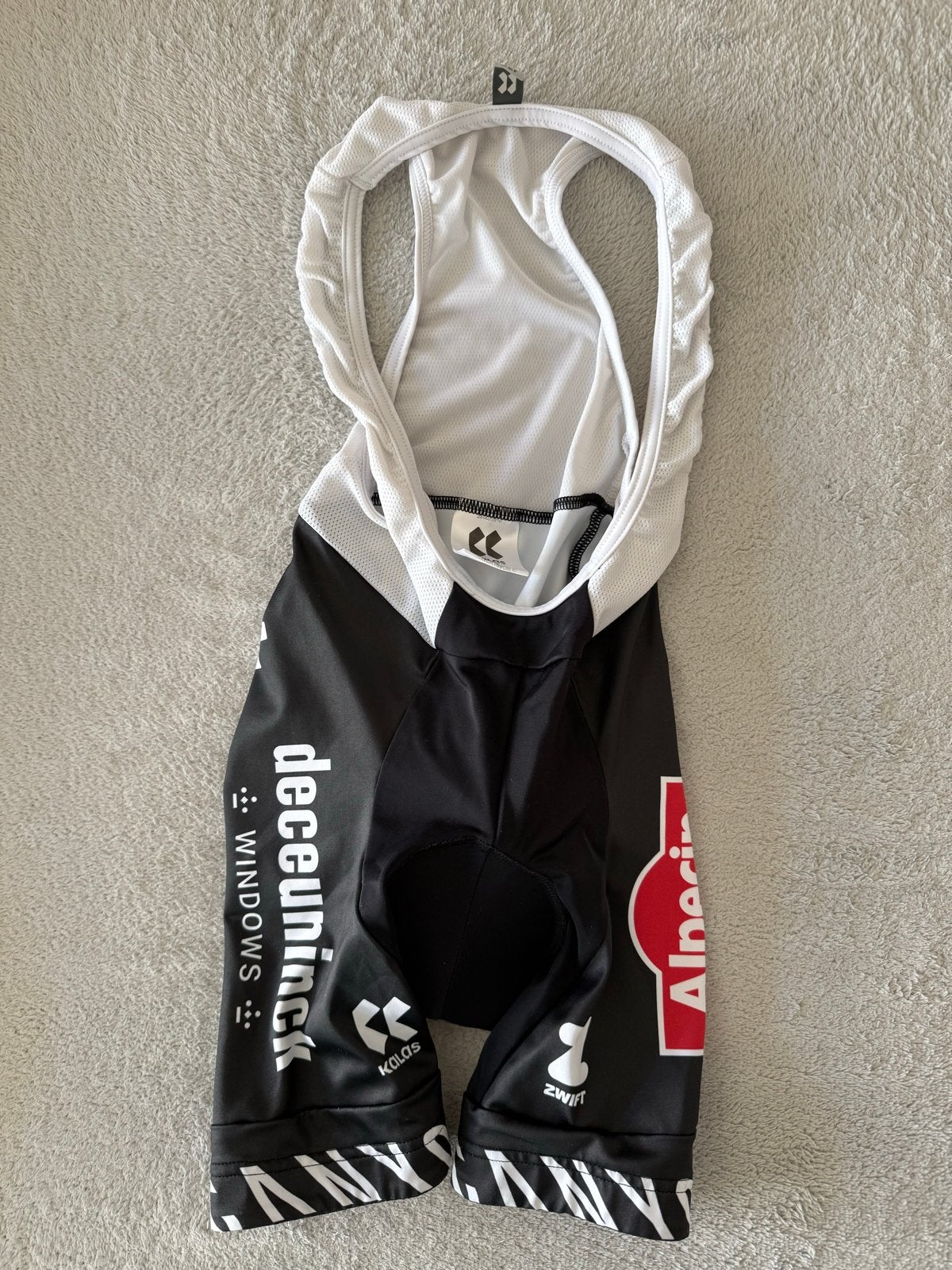 Alpecin-Deceuninck Wielershirt en Bibshort Set, Kinderen, Overige maten, Ophalen of Verzenden, Zo goed als nieuw