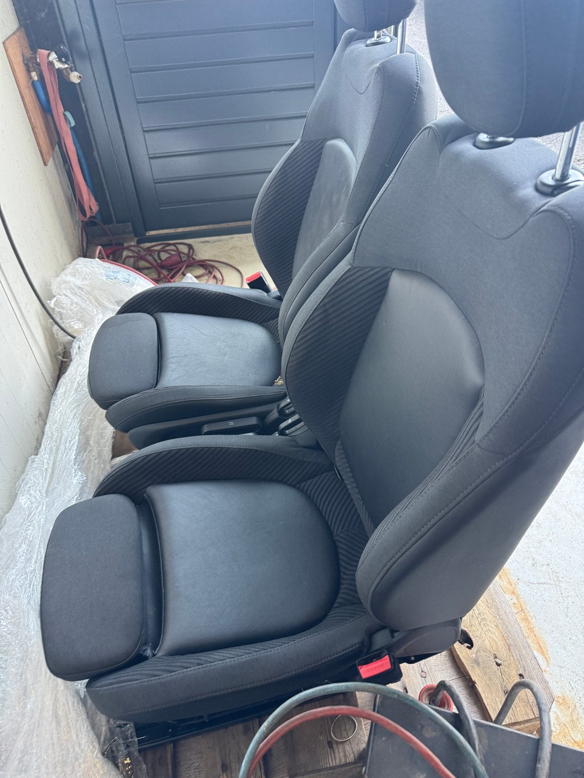 Mini f54 (cooper/clubman/countryman) Set van 2 voorstoelen, Auto-onderdelen, Interieur en Bekleding, Ophalen, Gebruikt, Mini
