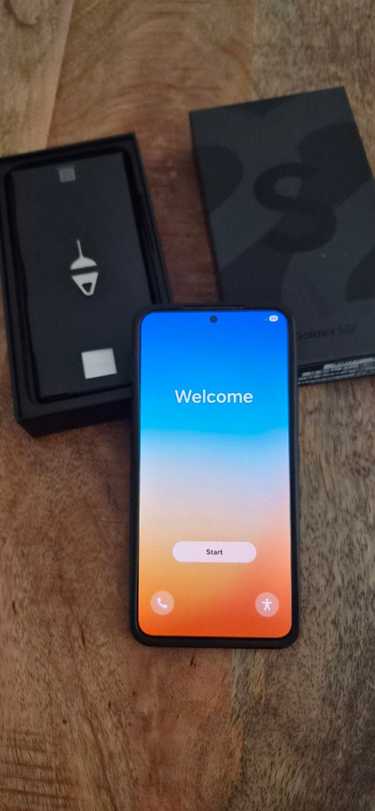 Samsung Galaxy S22 256GBGB Phantom Black - Zo goed als nieuw, Zwart, Touchscreen, Ophalen of Verzenden, Zo goed als nieuw