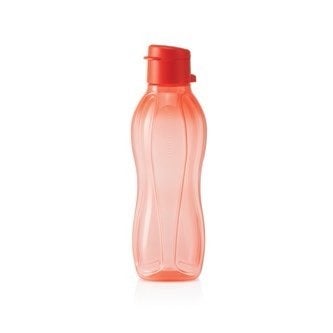 Tupperware Ecofles 500ml Rood Sportdop Nieuw, 500 ml, Beker of Kan, Nieuw, Ophalen of Verzenden