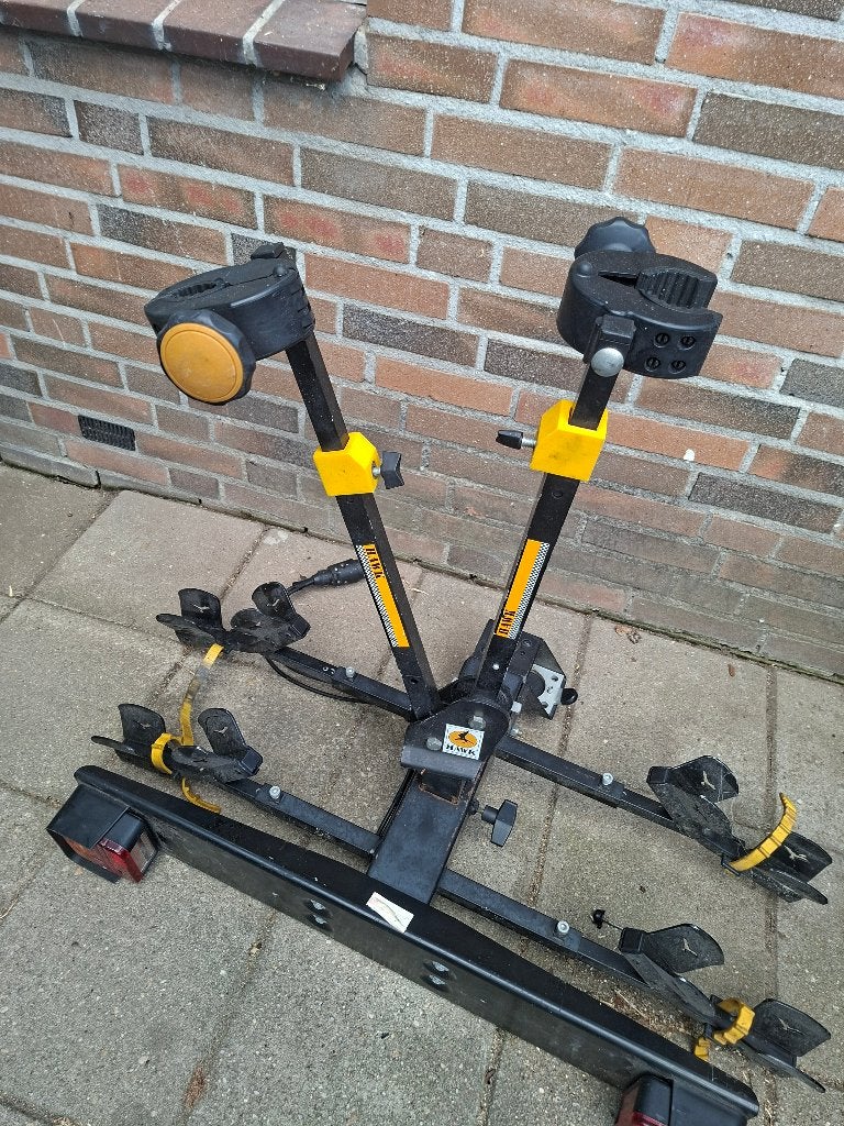 Fietsendrager, Ophalen, Gebruikt, Brede banden, 2 fietsen