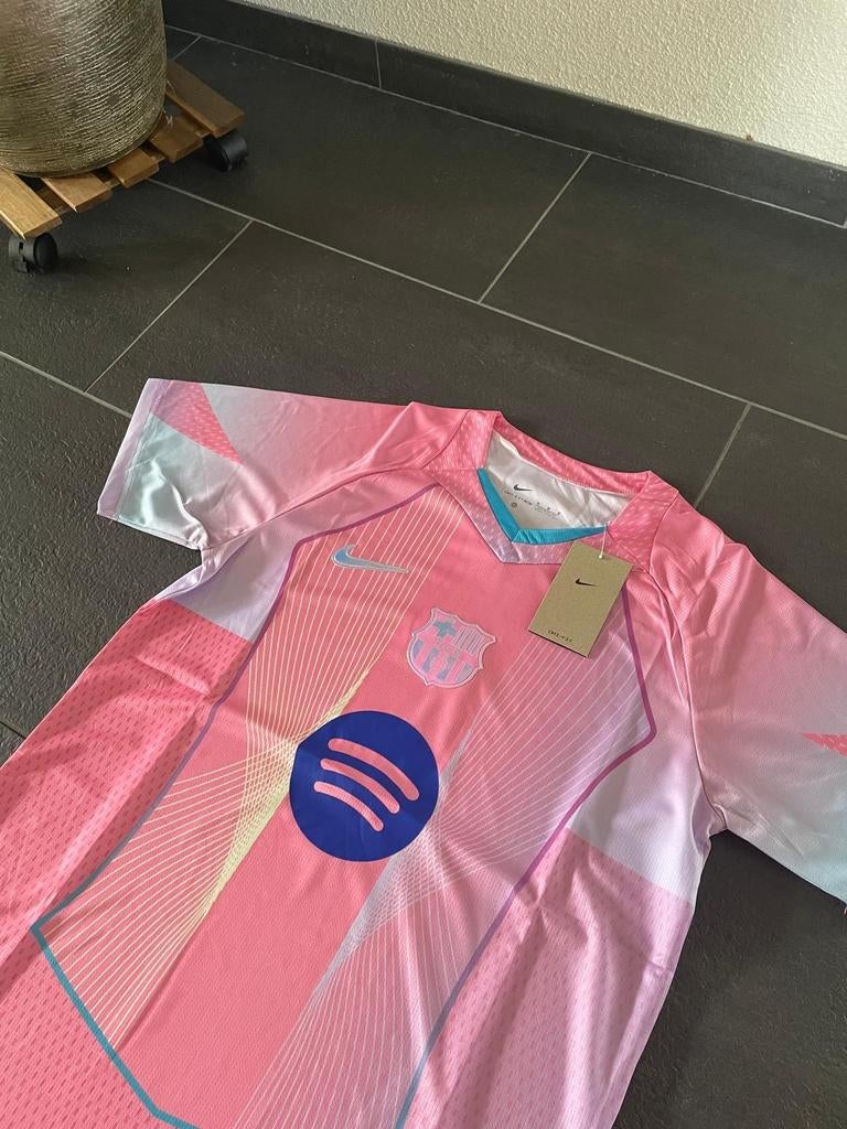FC Barcelona Spotify Roze Voetbalshirt - Nieuw, Ophalen of Verzenden, Nieuw, Shirt